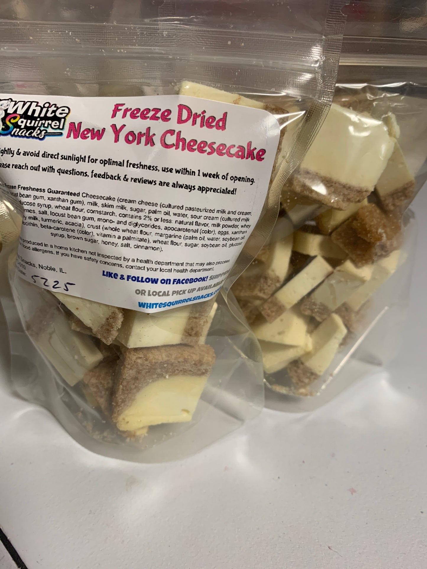 Freeze Dried Cheesecake