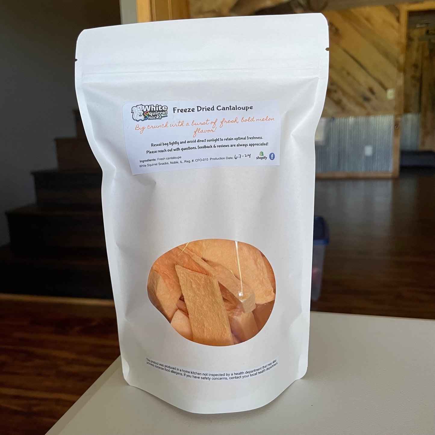 Freeze Dried Cantaloupe