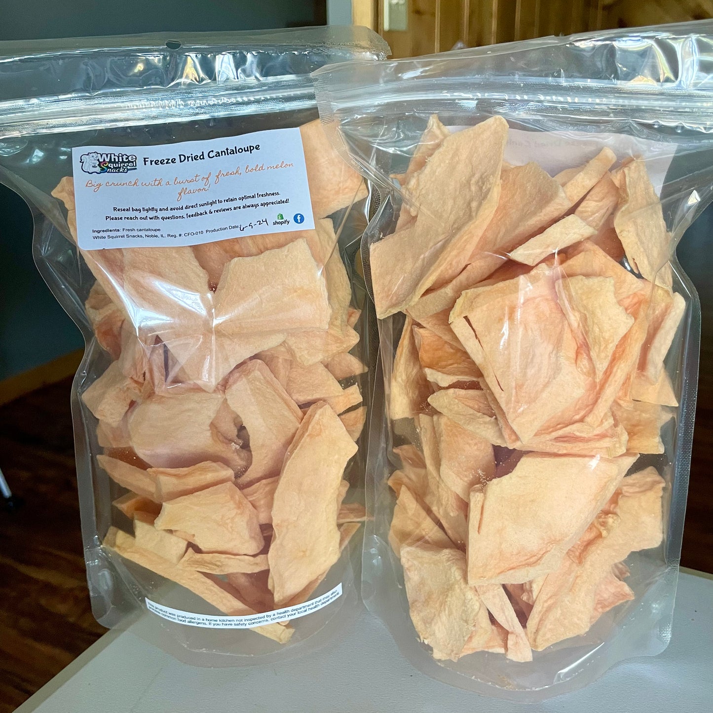 Freeze Dried Cantaloupe