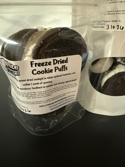 Freeze Dried Cookie Puffs