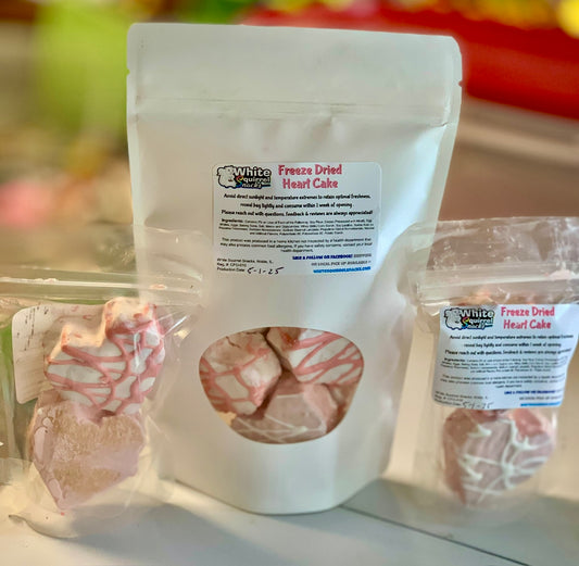 Freeze Dried Heart Cakes