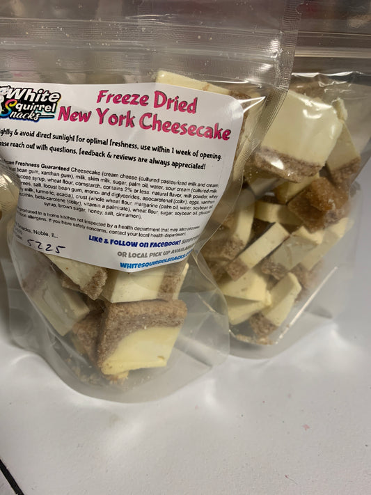 Freeze Dried New York Cheesecake