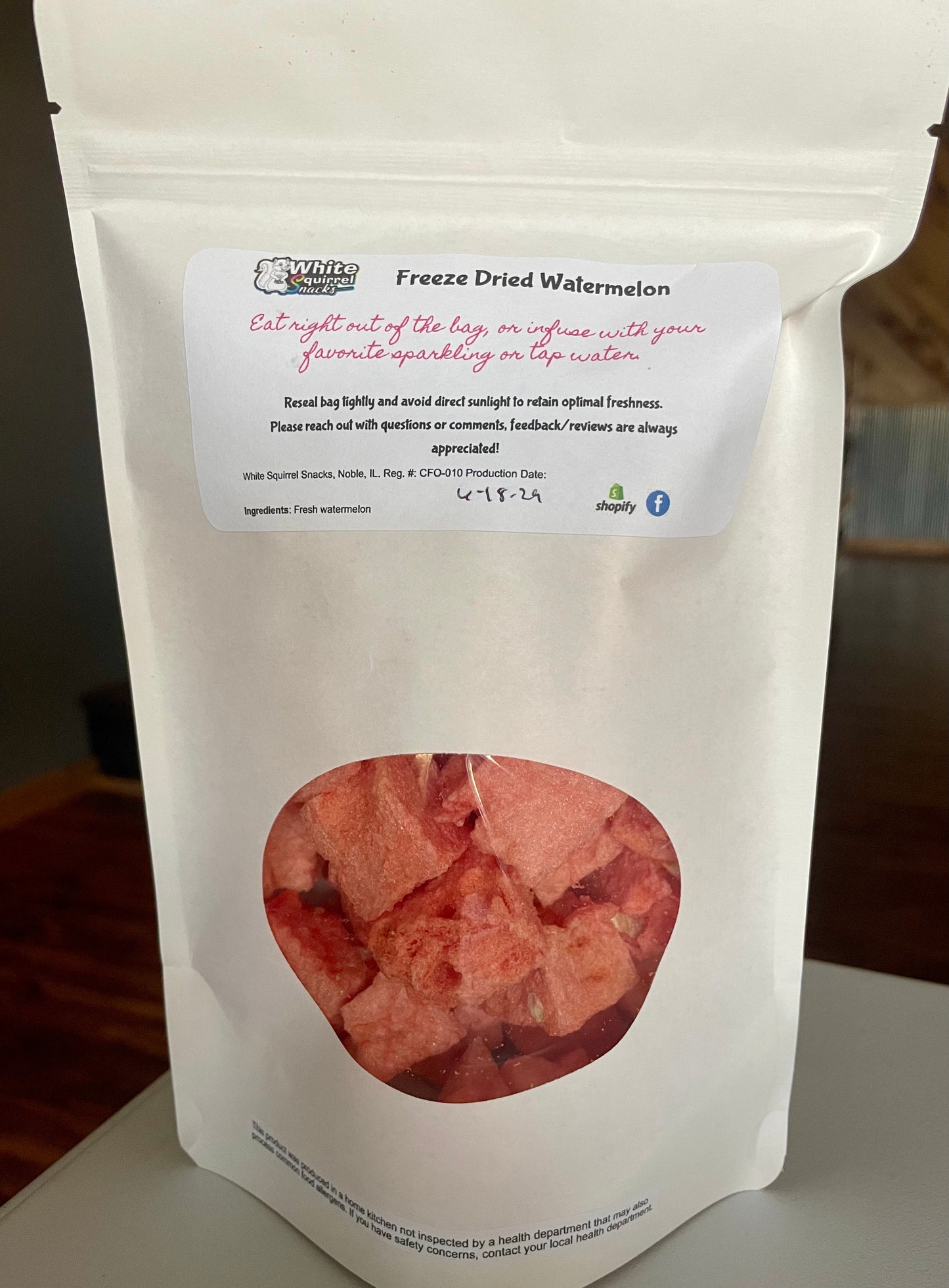 Freeze Dried Watermelon