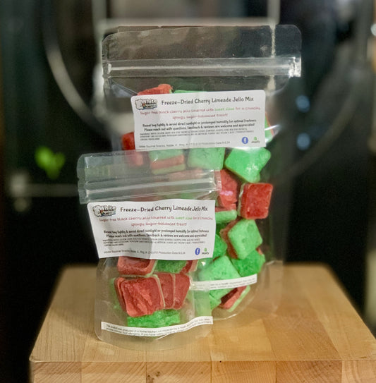 Freeze-dried Jello Mixes