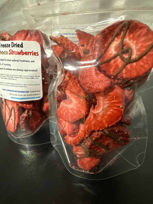 Freeze Dried Milk Choco Strawberries
