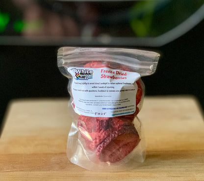 Freeze Dried Sliced Strawberries