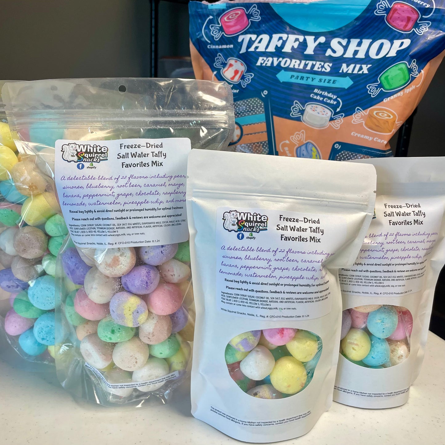 Favorites Mix Freeze dried Salt Water Taffy