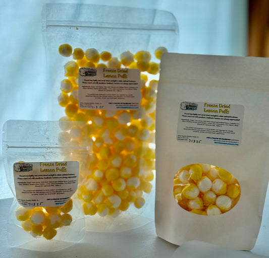 Freeze dried Lemon Puffs