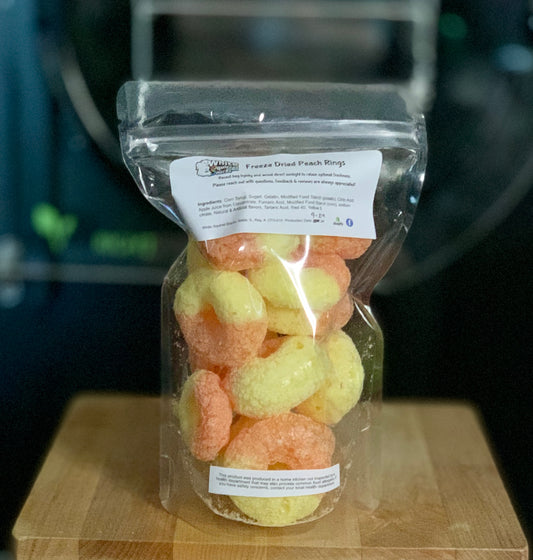 Freeze-dried Peach Rings