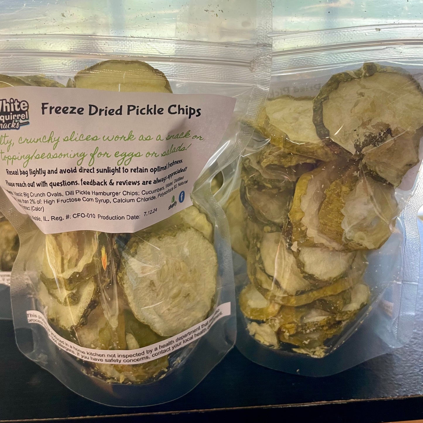 Freeze-dried Pickle Chips