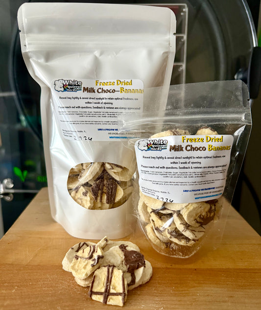 Freeze Dried Milk Choco Banana Slices
